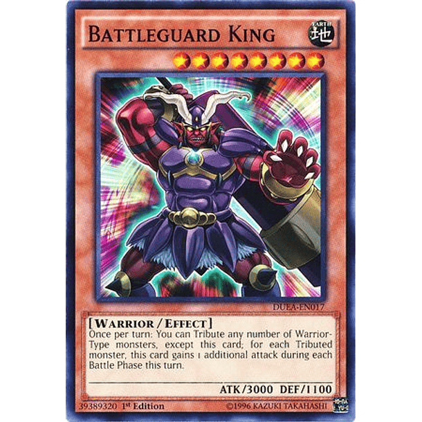 Battleguard King - DUEA-EN017 - Common