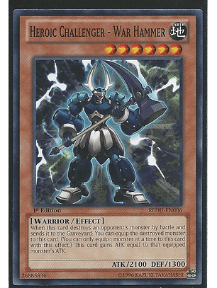 Heroic Challenger - War Hammer - REDU-EN006 - Common