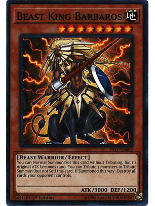 Beast King Barbaros - YS17-EN007 - Common 