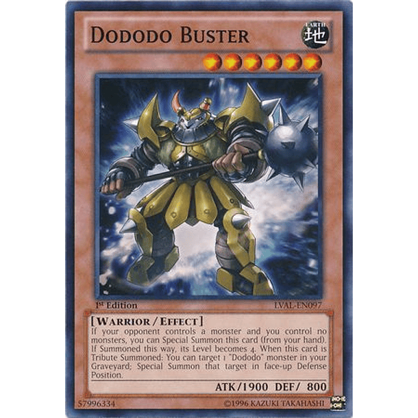 Dododo Buster - LVAL-EN097 - Common