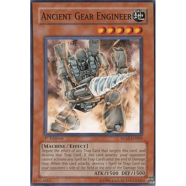 Ancient Gear Engineer - SD10-EN003 - Common