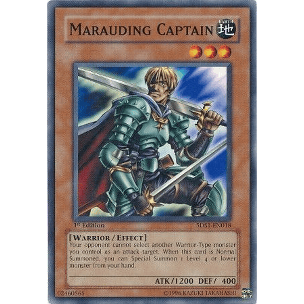 Marauding Captain - 5DS1-EN018 - Common