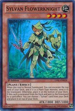 Sylvan Flowerknight - LVAL-EN018 - Super Rare  1