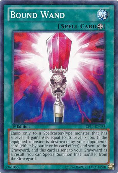 Bound Wand - SP14-EN035 - Starfoil Rare