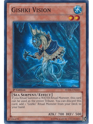 Gishki Vision - HA06-EN040 - Super Rare 