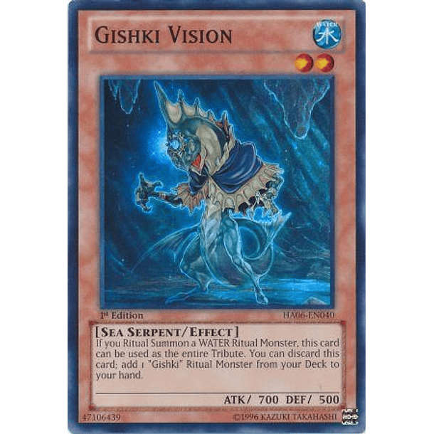 Gishki Vision - HA06-EN040 - Super Rare 