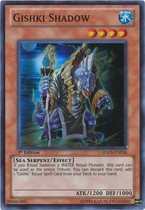 Gishki Shadow - HA05-EN036 - Super Rare