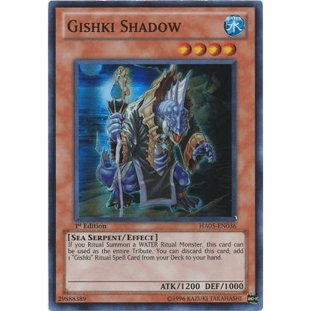 Gishki Shadow - HA05-EN036 - Super Rare