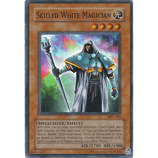 Skilled White Magician - MFC-064 - Super Rare 
