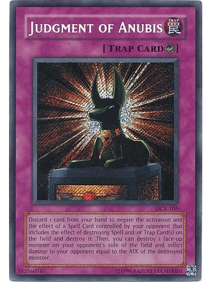 Judgment of Anubis - DCR-105 - Secret Rare