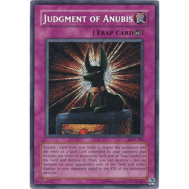 Judgment of Anubis - DCR-105 - Secret Rare