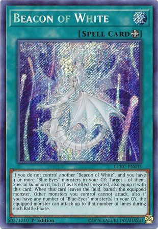 Beacon of White - LCKC-EN035 - Secret Rare 1