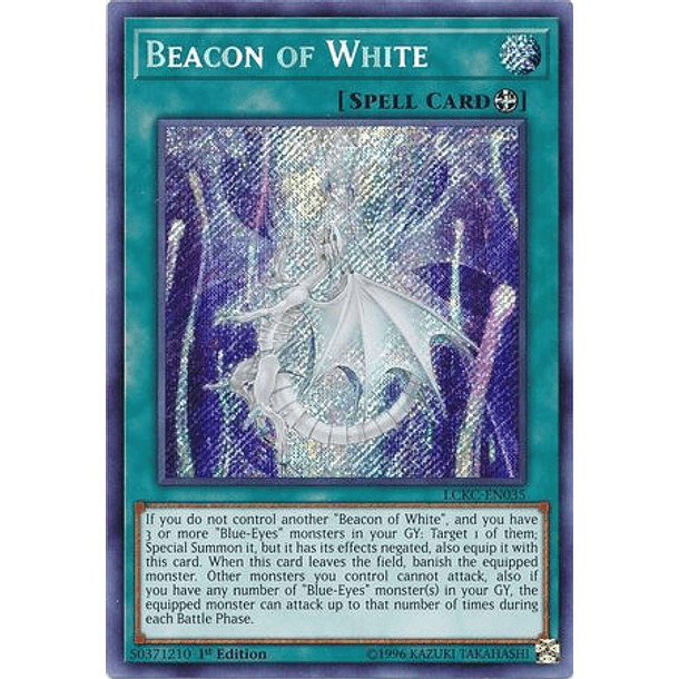 Beacon of White - LCKC-EN035 - Secret Rare