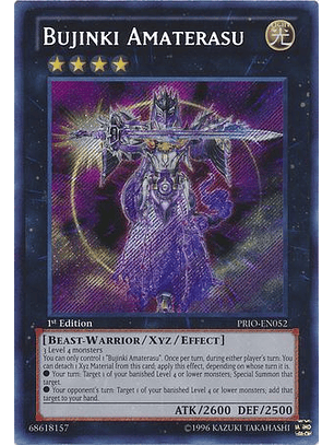Bujinki Amaterasu - PRIO-EN052 - Secret Rare