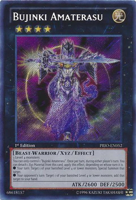 Bujinki Amaterasu - PRIO-EN052 - Secret Rare
