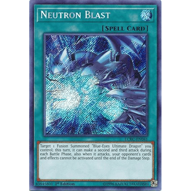Neutron Blast - LCKC-EN041 - Secret Rare