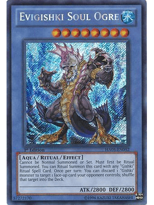 Evigishki Soul Ogre - HA05-EN052 - Secret Rare