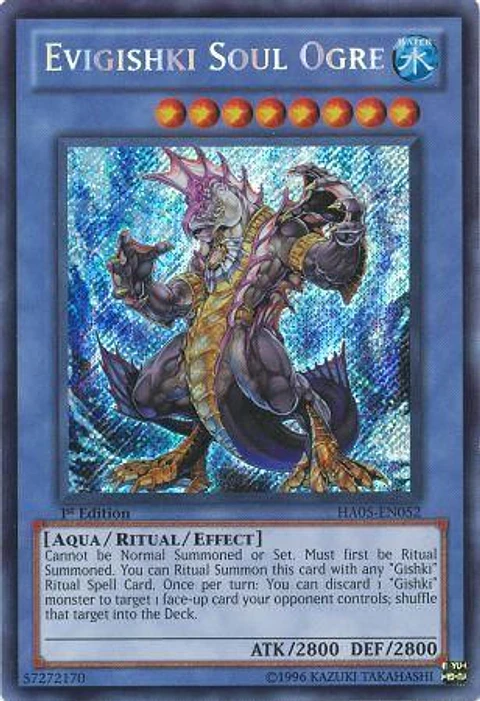 Evigishki Soul Ogre - HA05-EN052 - Secret Rare