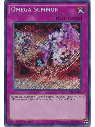 Omega Summon - FUEN-EN037 - Secret Rare