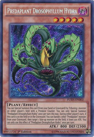 Predaplant Drosophyllum Hydra - FUEN-EN002 - Secret Rare 1