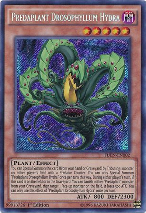 Predaplant Drosophyllum Hydra - FUEN-EN002 - Secret Rare