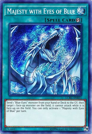 Majesty with Eyes of Blue - LCKC-EN031 - Secret Rare 1