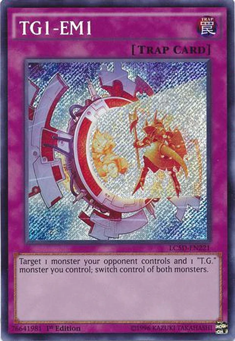 TG1-EM1 - LC5D-EN221 - Secret Rare