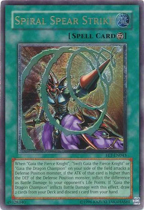 Ultimate Rare - Spiral Spear Strike - FET-EN043