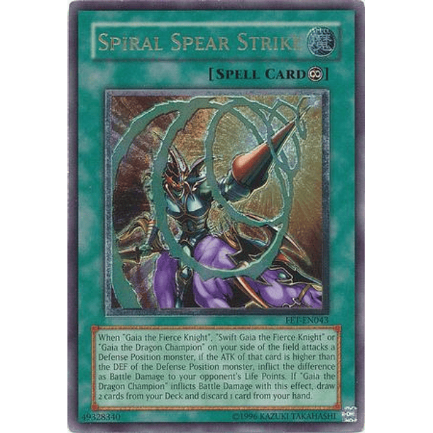 Ultimate Rare - Spiral Spear Strike - FET-EN043