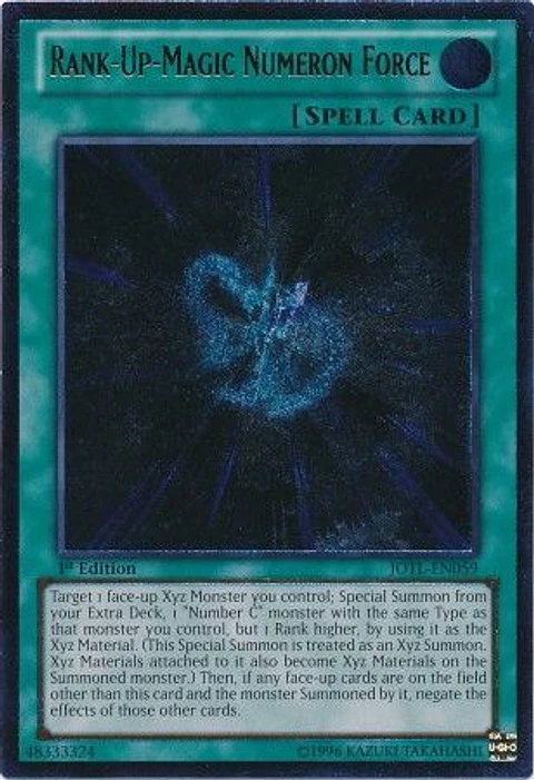 Ultimate Rare - Rank-Up-Magic Numeron Force - JOTL-EN059