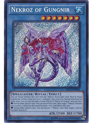 Nekroz of Gungnir - SECE-EN044 - Secret Rare (jugado)