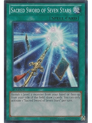 Sacred Sword of Seven Stars - LTGY-EN066 - Super Rare