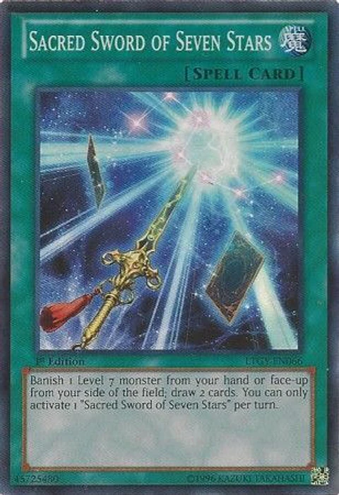 Sacred Sword of Seven Stars - LTGY-EN066 - Super Rare