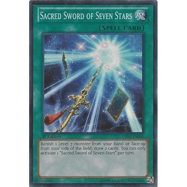 Sacred Sword of Seven Stars - LTGY-EN066 - Super Rare