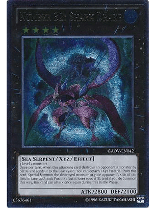 Ultimate Rare - Number 32: Shark Drake - GAOV-EN042