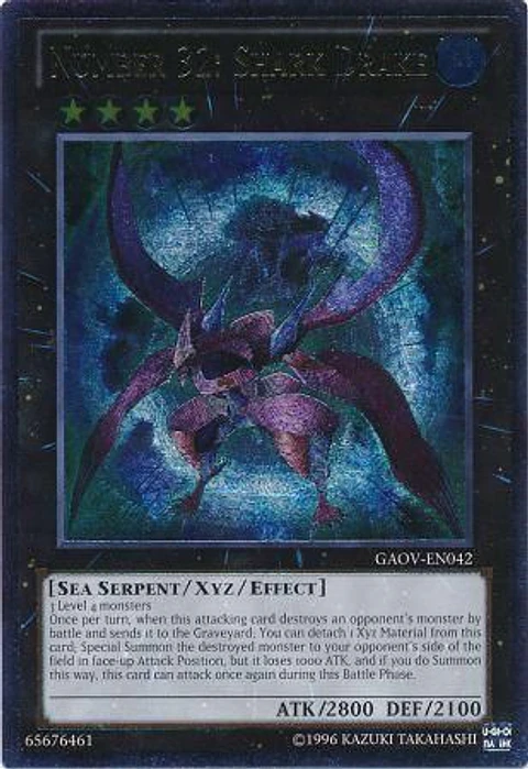 Number 32: Shark Drake - GAOV-EN042 - Ultimate Rare