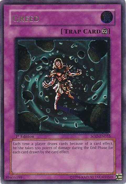 Ultimate Rare - Greed - SOD-EN055