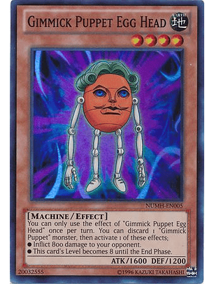 Gimmick Puppet Egg Head - NUMH-EN005 - Super Rare