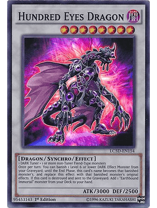 Hundred Eyes Dragon - LC5D-EN154 - Super Rare