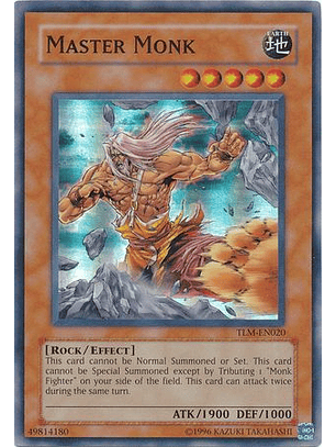 Master Monk - TLM-EN020 - Super Rare
