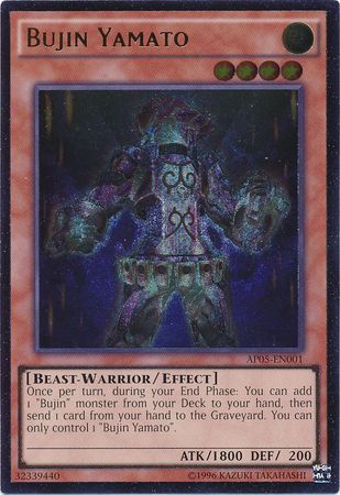 Ultimate Rare - Bujin Yamato - AP05-EN001 1