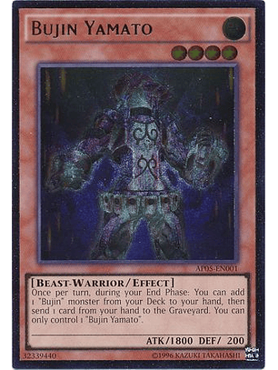 Ultimate Rare - Bujin Yamato - AP05-EN001