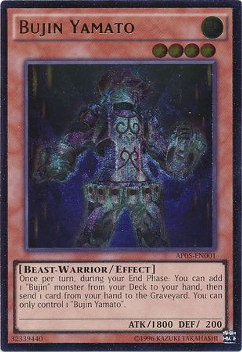 Ultimate Rare - Bujin Yamato - AP05-EN001