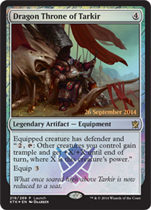  Dragon Throne of Tarkir (Khans of Tarkir Launch)