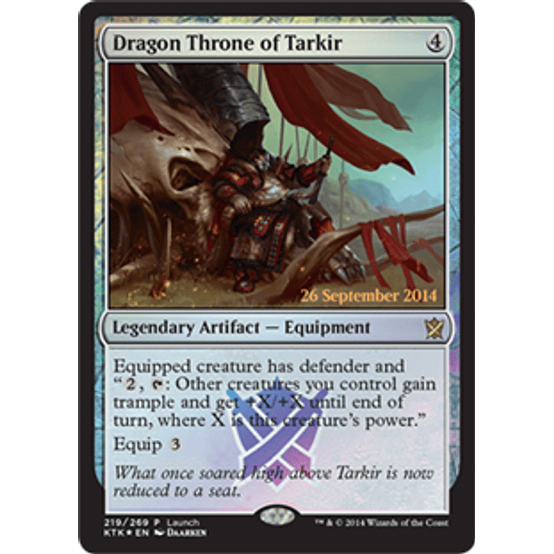  Dragon Throne of Tarkir (Khans of Tarkir Launch)