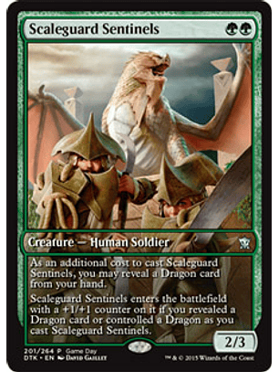 Scaleguard Sentinels (Dragons of Tarkir Game Day) (Full-Art)