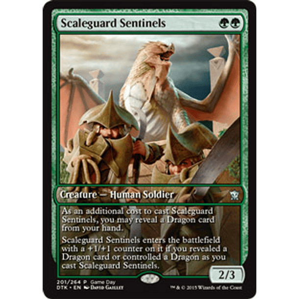 Scaleguard Sentinels (Dragons of Tarkir Game Day) (Full-Art)