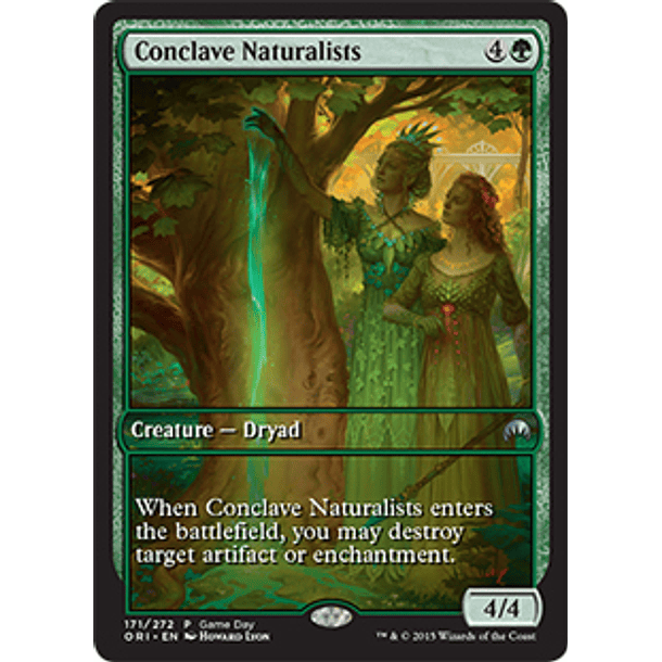 Conclave Naturalists (Magic Origins Game Day) (Full-Art)