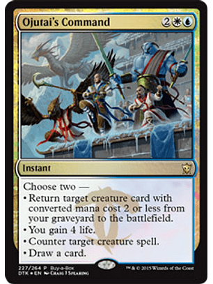 Ojutai's Command (Dragons of Tarkir Buy-a-Box)