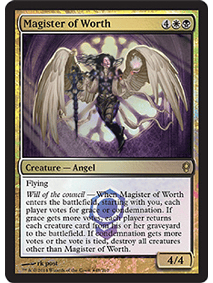 Magister of Worth (Conspiracy Launch)